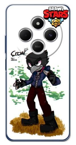 Чехол с принтом "Crow" для Tecno Spark 30C