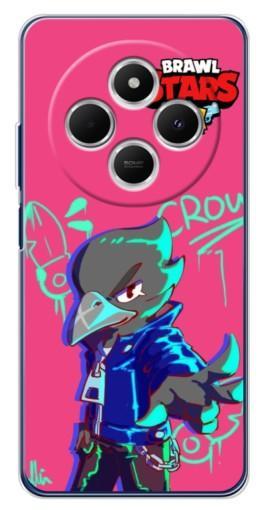 Силиконовый чехол с изображением "Crow Asassin" для Tecno Spark 30C