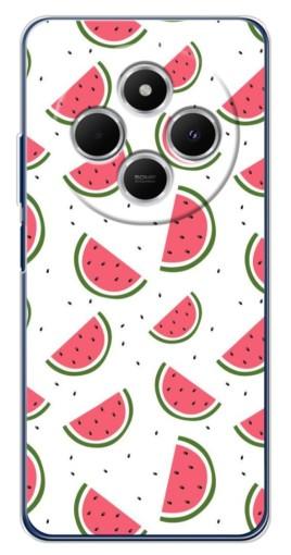 Чехол с картинкой "Дольки арбуза" для Tecno Spark 30C
