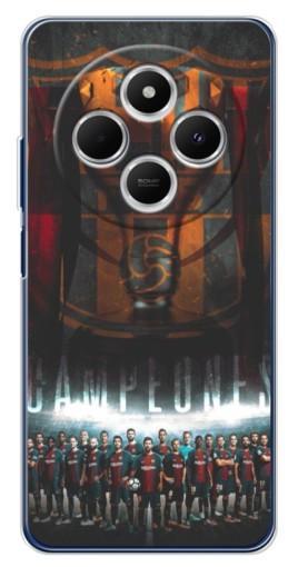 Силиконовый чехол с изображением "FCB Campeones" для Tecno Spark 30C