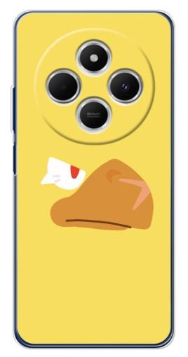 Чехол с принтом "Gold Crow" для Tecno Spark 30C