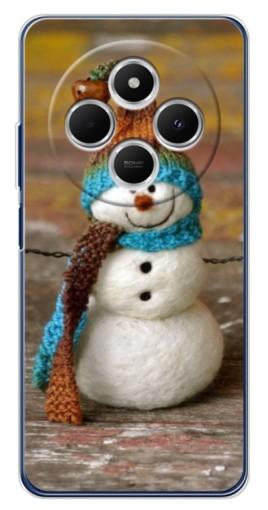 Силиконовый чехол с изображением "Игрушечный снеговик" для Tecno Spark 30C