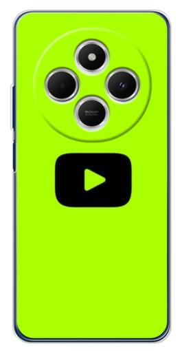 Чехол с печатью "Кнопка Ютуба" для Tecno Spark 30C