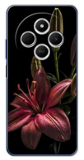 Чехол с картинкой "Красная лилия " для Tecno Spark 30C