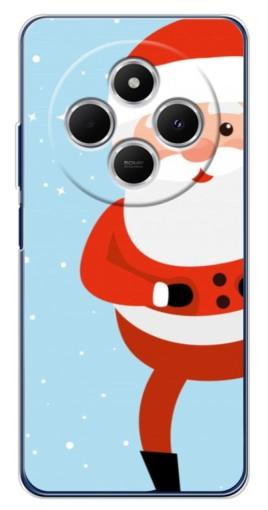 Чехол с картинкой "Крутой Дед Мороз" для Tecno Spark 30C
