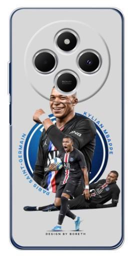 Силиконовый чехол с изображением "Kylian Mbappe" для Tecno Spark 30C
