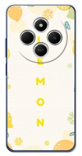 Силиконовый чехол с изображением "Lemon" для Tecno Spark 30C