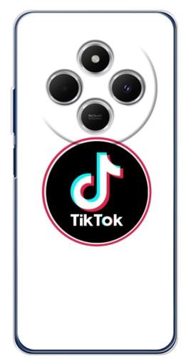 Чехол с печатью "Лого Тик Ток" для Tecno Spark 30C