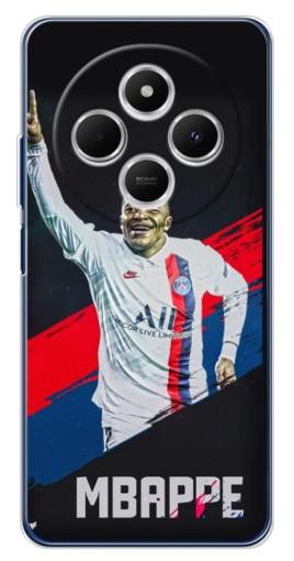 Силиконовый чехол с изображением "Mbappe в ПСЖ" для Tecno Spark 30C