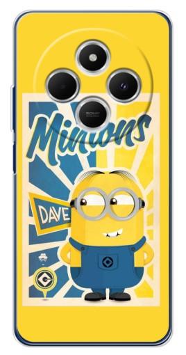Силиконовый чехол с изображением "Minions" для Tecno Spark 30C