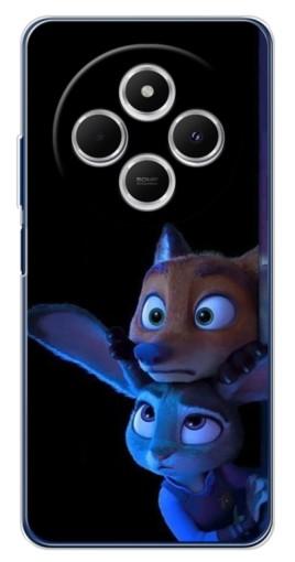 Чехол с картинкой "Ник и Джуди" для Tecno Spark 30C