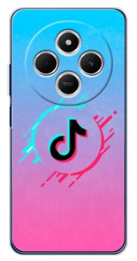 Силиконовый чехол с изображением "Нота ТикТок" для Tecno Spark 30C