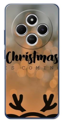 Чехол с печатью "Новогодняя заставка" для Tecno Spark 30C