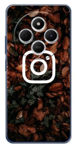 Чехол с принтом "Осенний Инстаграм" для Tecno Spark 30C