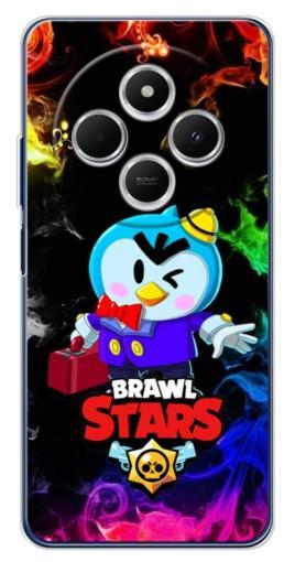 Силиконовый чехол с изображением "Пингвин с игры" для Tecno Spark 30C