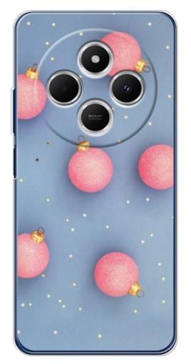 Силиконовый чехол с изображением "Розовые шары" для Tecno Spark 30C