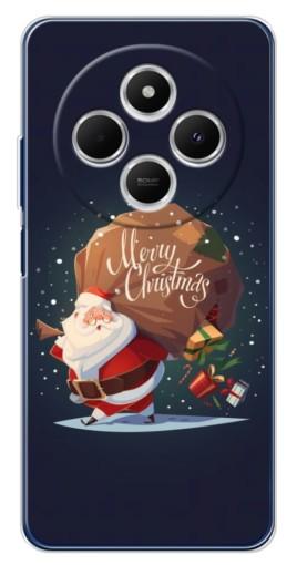 Чехол с принтом "Санта с подарками" для Tecno Spark 30C
