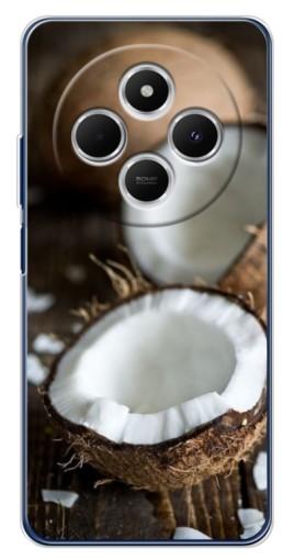 Силиконовый чехол с изображением "Свежий кокос" для Tecno Spark 30C