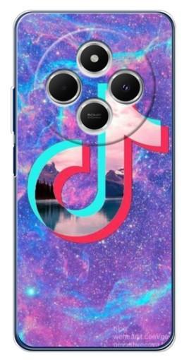 Чехол с картинкой "ТикТок мраморный" для Tecno Spark 30C