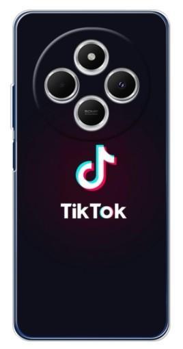 Чехол с печатью "TikTok темный" для Tecno Spark 30C
