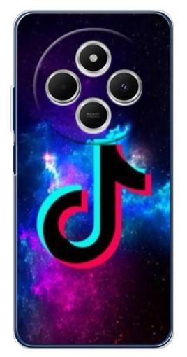 Чехол с печатью "ТикТок в космосе" для Tecno Spark 30C