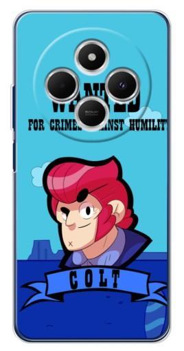 Чехол с печатью "WANTED COLT" для Tecno Spark 30C
