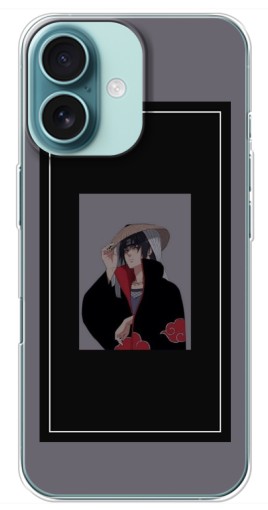 Чехол с печатью "Итачи в рамке" для iPhone 16 Plus