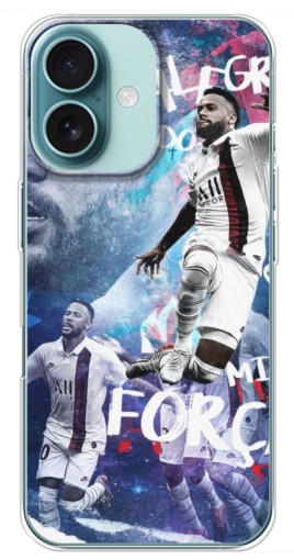 Чехол с печатью "Неймар Джуниор" для iPhone 16 Plus