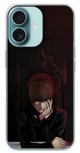 Чехол с принтом "Задумчивый Ягами" для iPhone 16 Plus