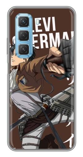 Чехол с принтом "Ackermankerman levi" для Infinix Hot 50 5G