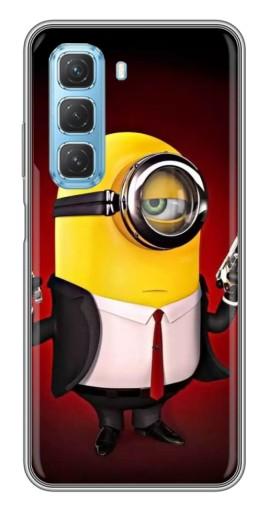 Чехол с печатью "Агент Миньон" для Infinix Hot 50 5G