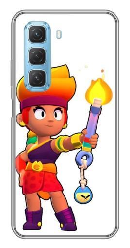 Чехол с принтом "Amber Бравл старс" для Infinix Hot 50 5G