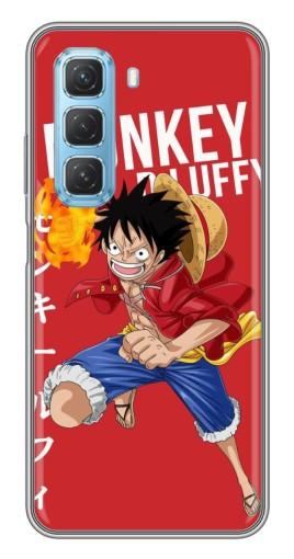 Чехол с печатью "Атакующий D Luffy" для Infinix Hot 50 5G