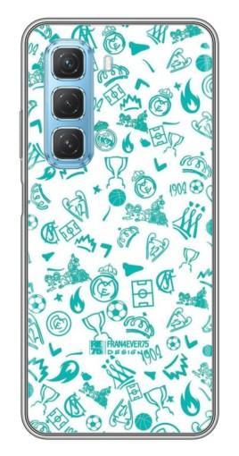 Чехол с печатью "Атрибутика Real Madrid" для Infinix Hot 50 5G
