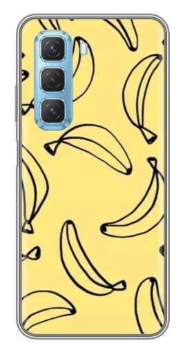 Чехол с печатью "Бананчики" для Infinix Hot 50 5G