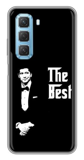Силиконовый чехол с изображением "Best Футболист" для Infinix Hot 50 5G