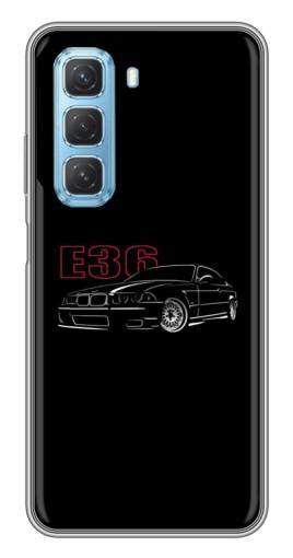 Чехол с картинкой "BMW E36" для Infinix Hot 50 5G