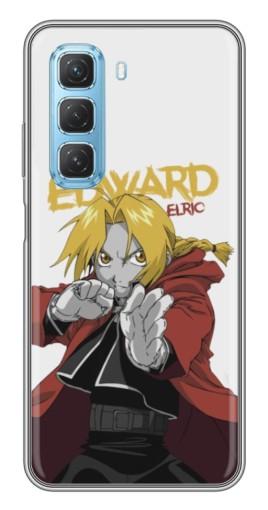 Силиконовый чехол с изображением "Боевй Erlic" для Infinix Hot 50 5G