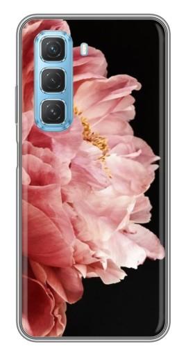 Чехол с картинкой "Большой пион " для Infinix Hot 50 5G