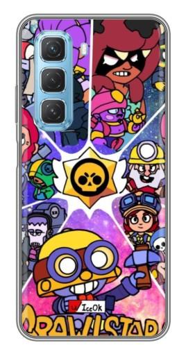 Силиконовый чехол с изображением "Brawl заставка" для Infinix Hot 50 5G
