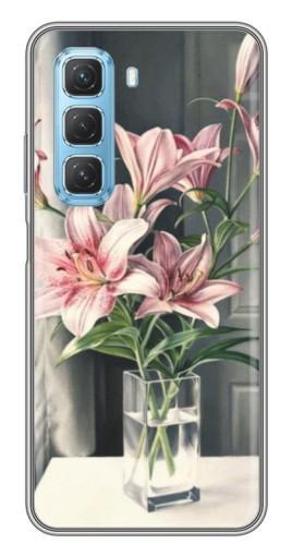 Чехол с печатью "Букет лилии" для Infinix Hot 50 5G