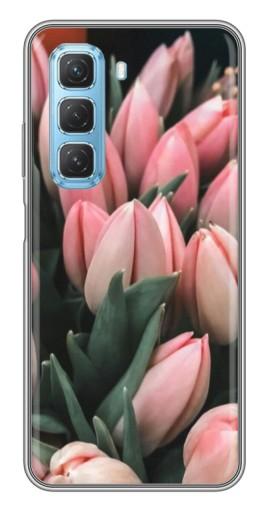 Чехол с печатью "Букет тюльпанов" для Infinix Hot 50 5G
