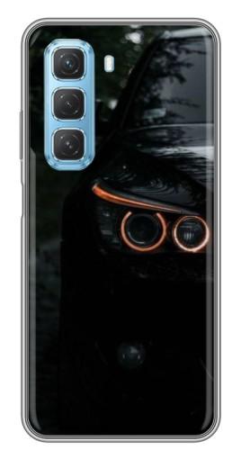Силиконовый чехол с изображением "Черный БМВ" для Infinix Hot 50 5G