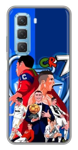 Чехол с печатью "CR7" для Infinix Hot 50 5G