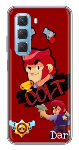 Чехол с картинкой "Dark Colt" для Infinix Hot 50 5G