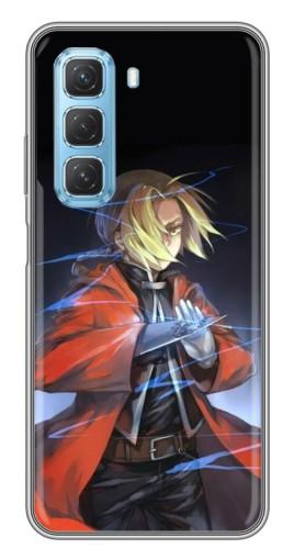 Чехол с картинкой "Элрик Эдвард" для Infinix Hot 50 5G