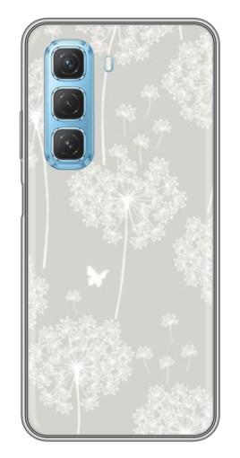 Чехол с печатью "Фон одуванчиков " для Infinix Hot 50 5G