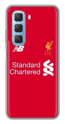 Чехол с печатью "Форма Liverpool" для Infinix Hot 50 5G