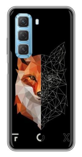 Чехол с печатью "Fox" для Infinix Hot 50 5G