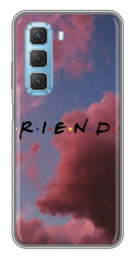 Силиконовый чехол с изображением "Friends" для Infinix Hot 50 5G